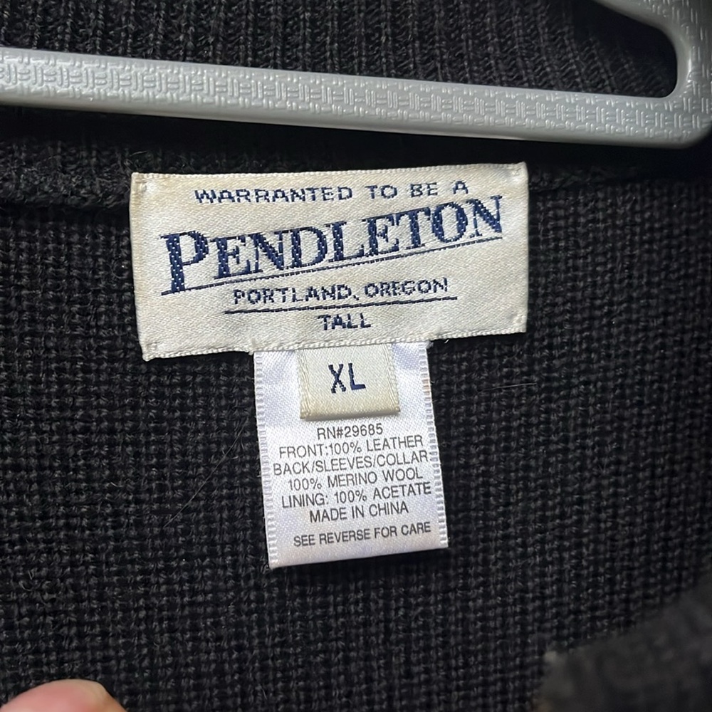 Excellent Condition. Pendleton Front Leather With… - image 6
